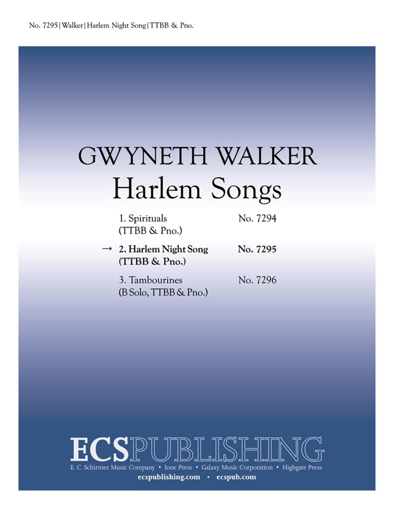 Harlem Songs: No. 2 Harlem Night Song